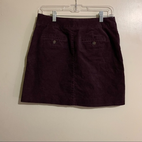 J.Crew Stretch Corduroy Brown Pockets Midi Pencil Skirt. Size 0 - Picture 5 of 7